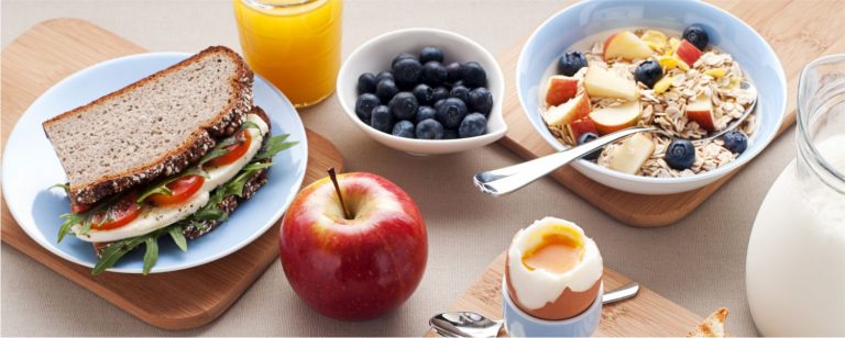 La importancia del desayuno para un día productivo.